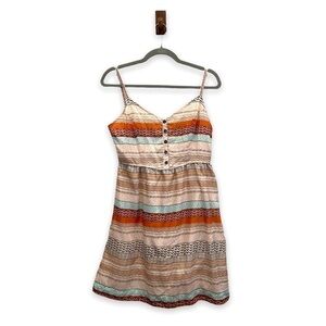 O'neill Dress Junior's 9 Bohemian Spaghetti Strap Mini